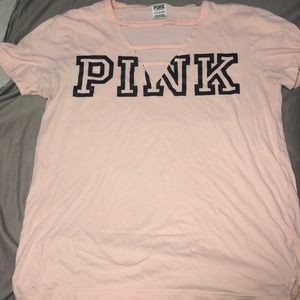 Worn twice tee shirt from Victoria’s Secret Pink!